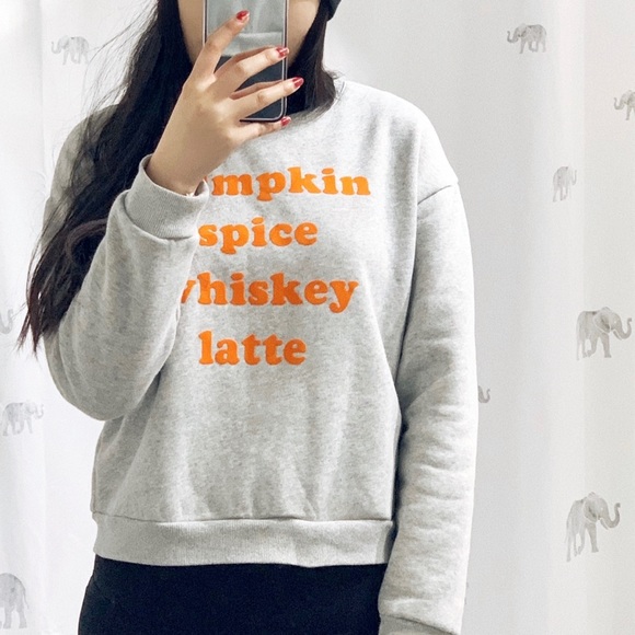 MINKPINK Pumpkin Spice Whiskey Latte Sweater - Picture 5 of 5